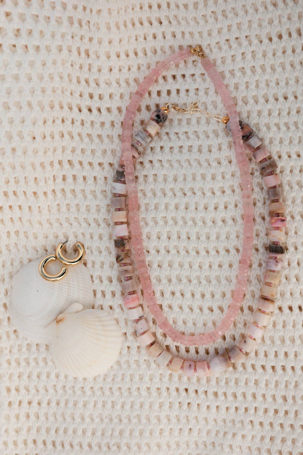 Soft Pink Heishi