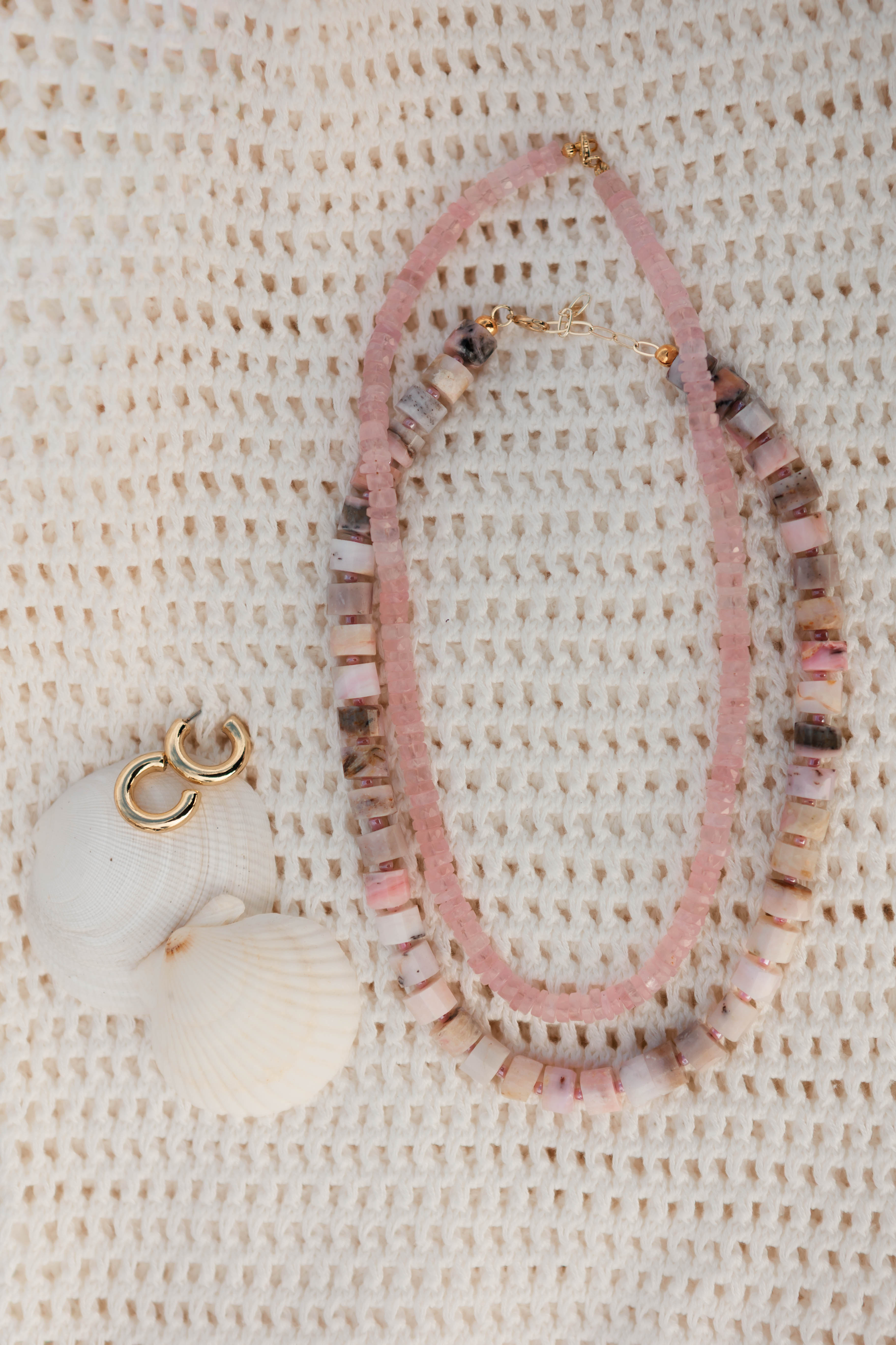 Soft Pink Heishi