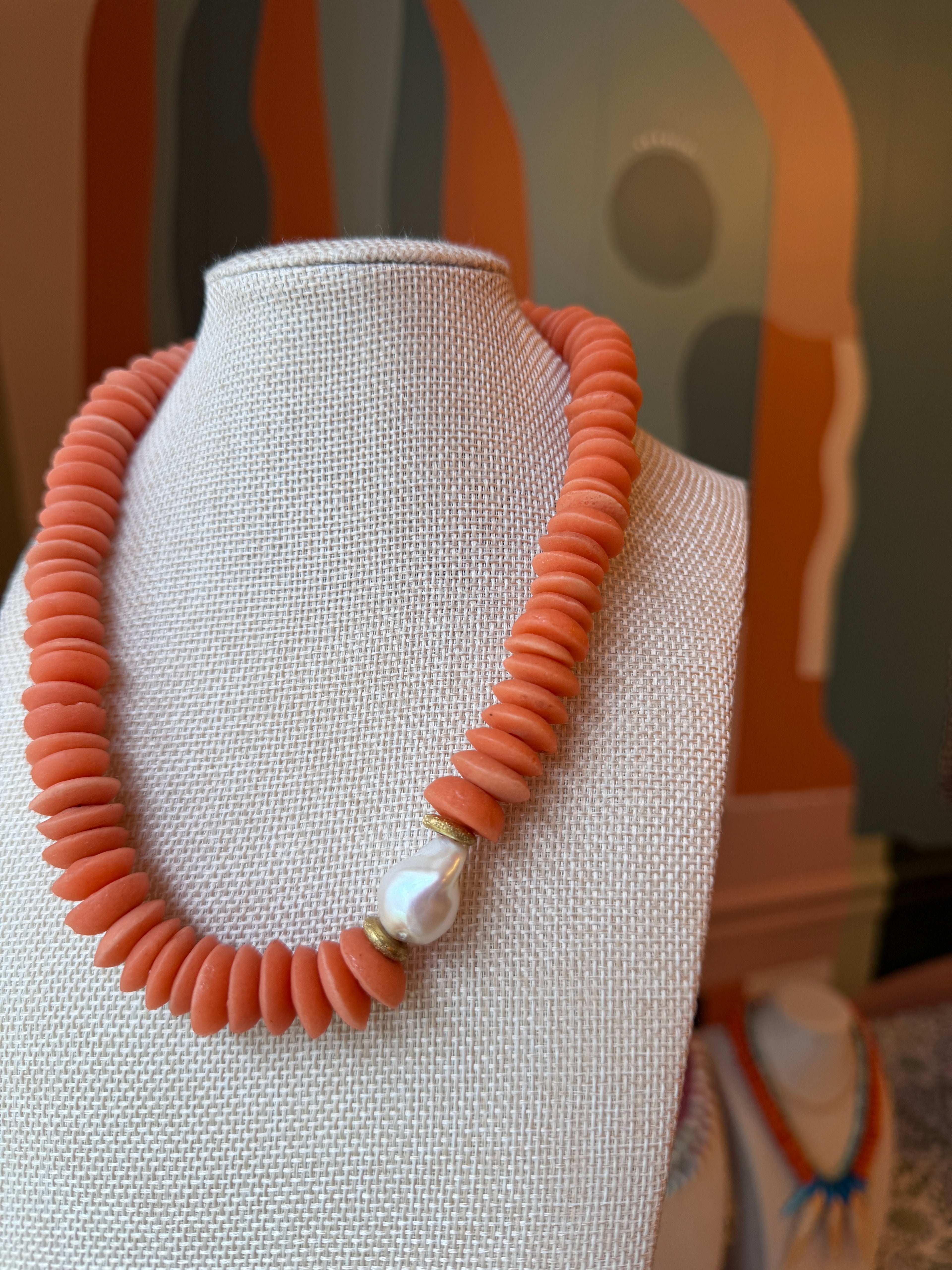 Orange & Pearl