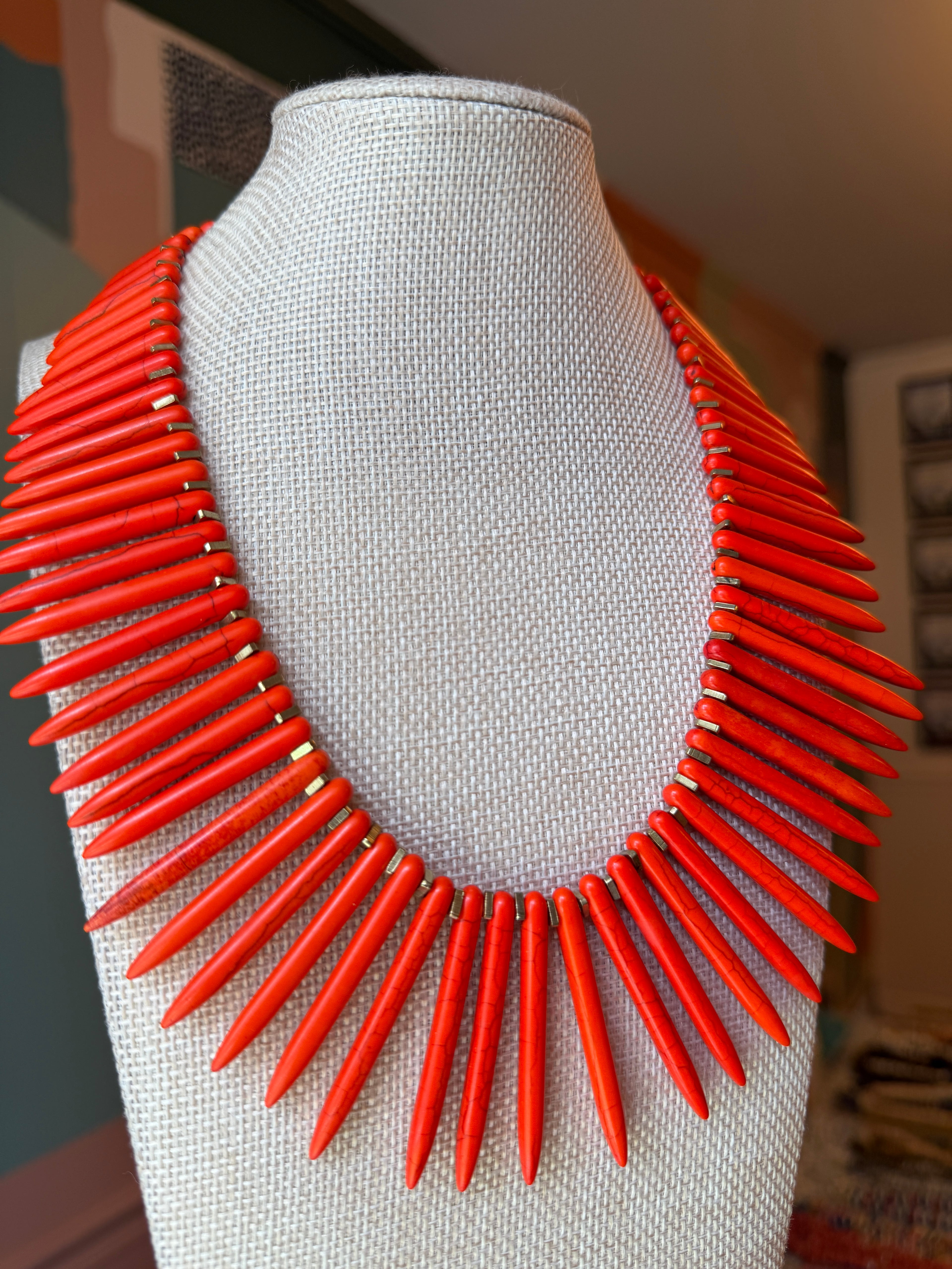 Fanned Necklaces
