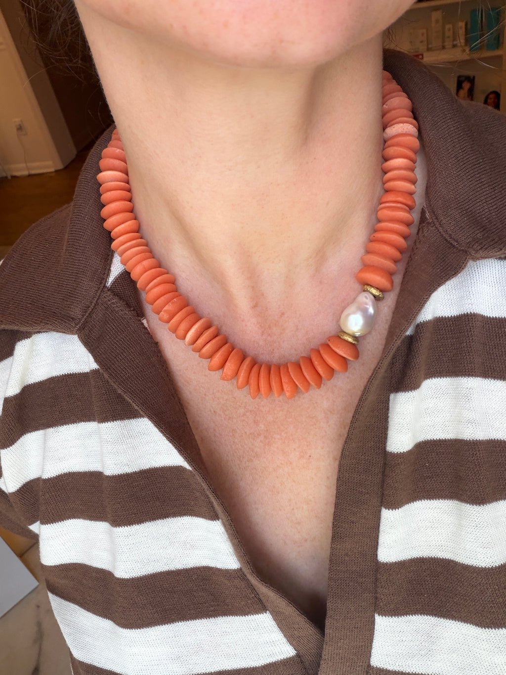 Orange & Pearl