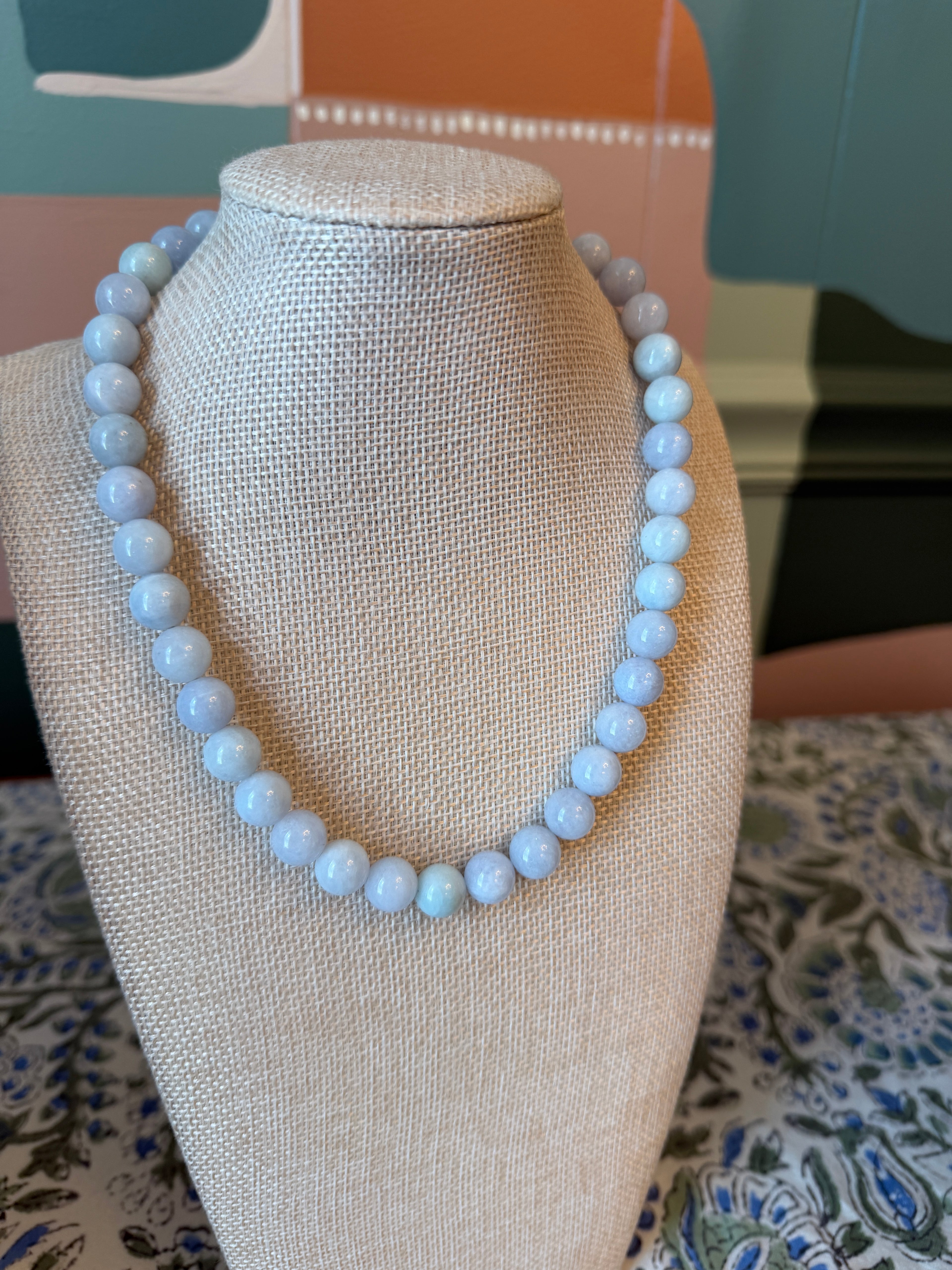 Sky Blue round beads